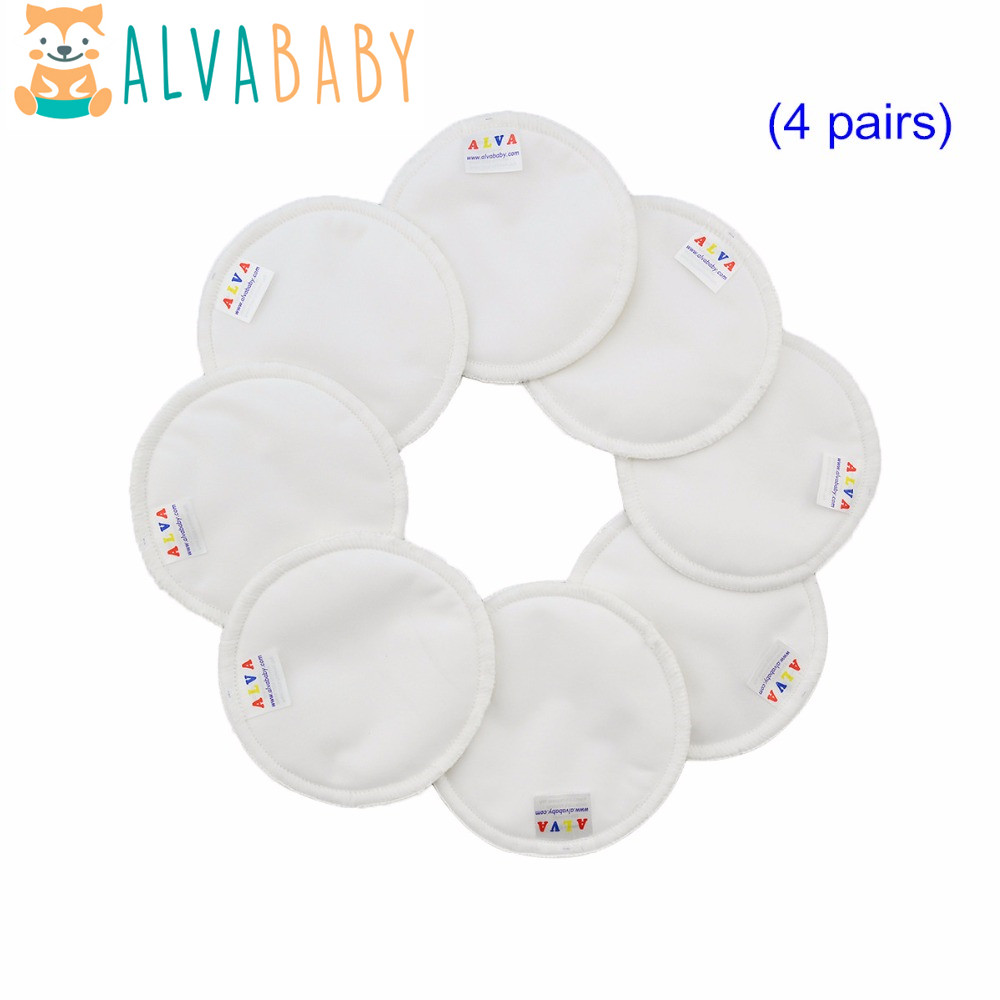 Baby Food Pouches Reusable - (8 pcs/lot) Alvababy coussin d'allaitement réutilisable