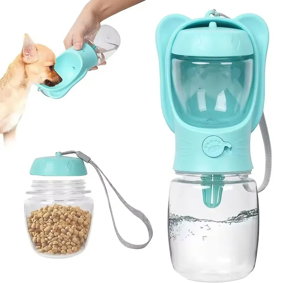 Baby Food Cat - Bouteille d'eau portable 2 en 1