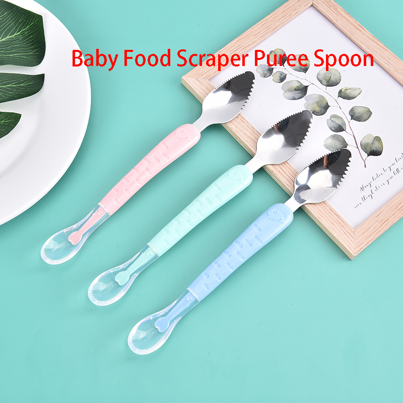 Baby Food Apple - Grattoir multifonctionnel pour aliments pour bébés,