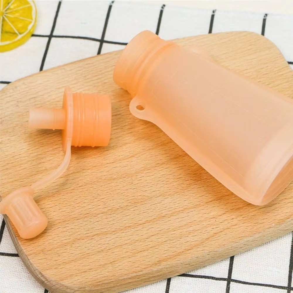 Baby Food Pouches Reusable - Pochette alimentaire sans BPA, étanche, réutilisable,