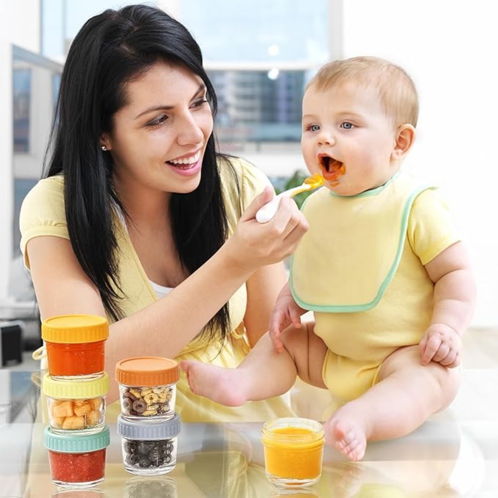 Baby Food In Jar - Lot de 6 pots en verre