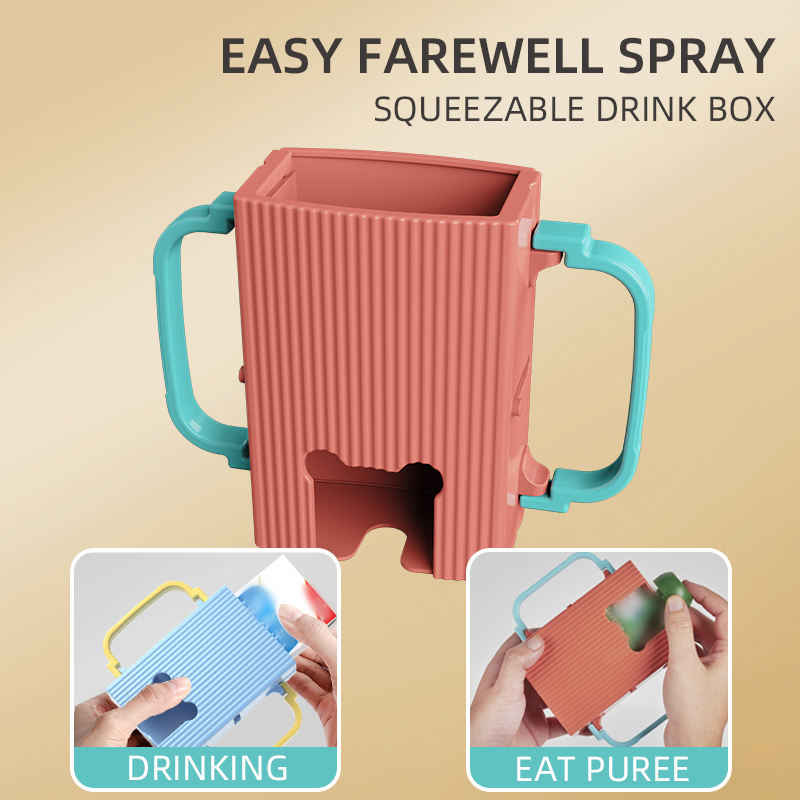 Baby Food Pouches Reusable - Support de boîte à jus réglable