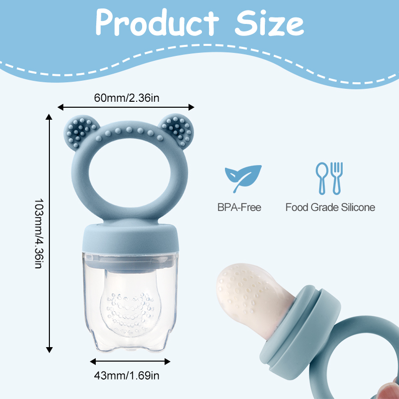 Sucette en silicone en forme d - Baby Food Guide avis et prix
