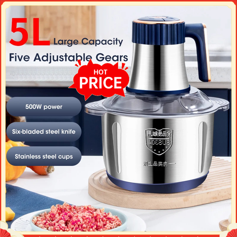 Hachoir à viande électrique 5L - Baby Food Chopper avis et prix