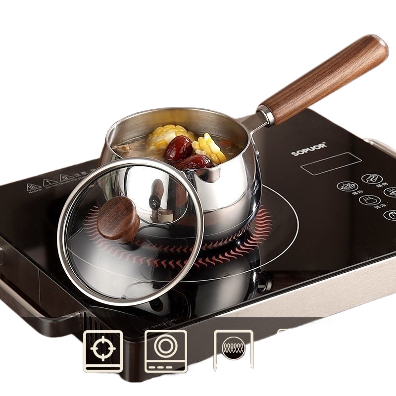 Pot à soupe épais en acier ino - Baby Food Apple avis et prix
