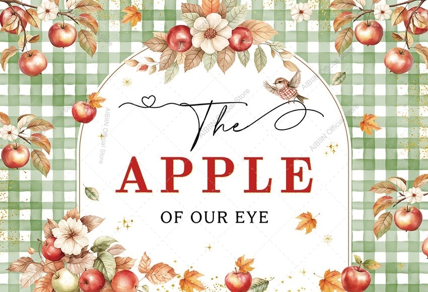    Décor de fond pour baby sh - Baby Food Apple avis et prix