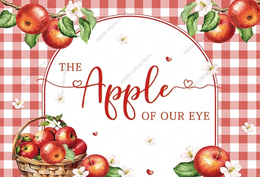    Décor de fond pour baby sh - Baby Food Apple avis et prix