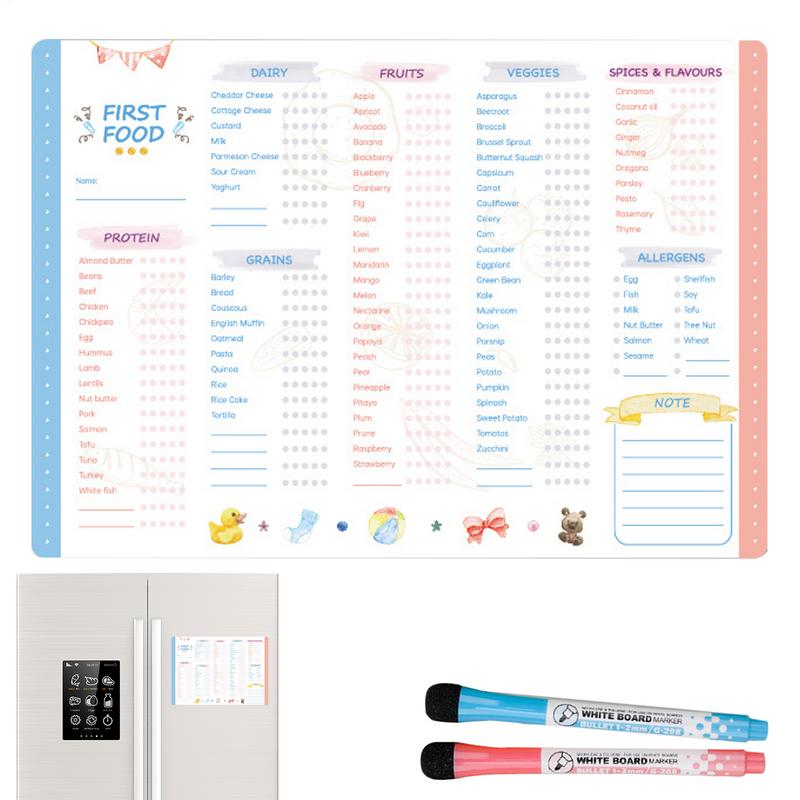 Liste de contrôle des premiers - Baby Food Tracker avis et prix