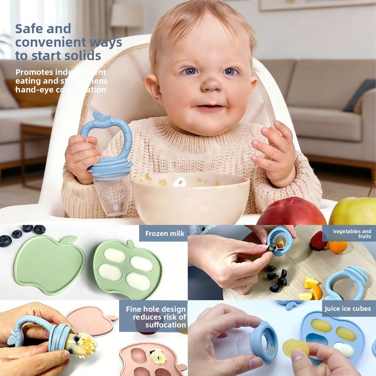 Nouveau Popsicle de dentition  - Baby Food Apple avis et prix