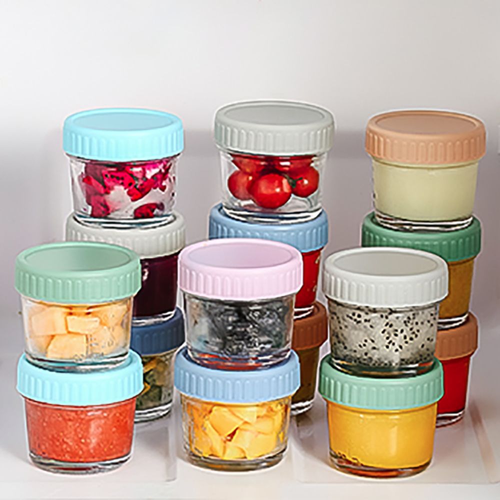 Lot de 6 pots en verre réutili - Baby Food In Jar avis et prix