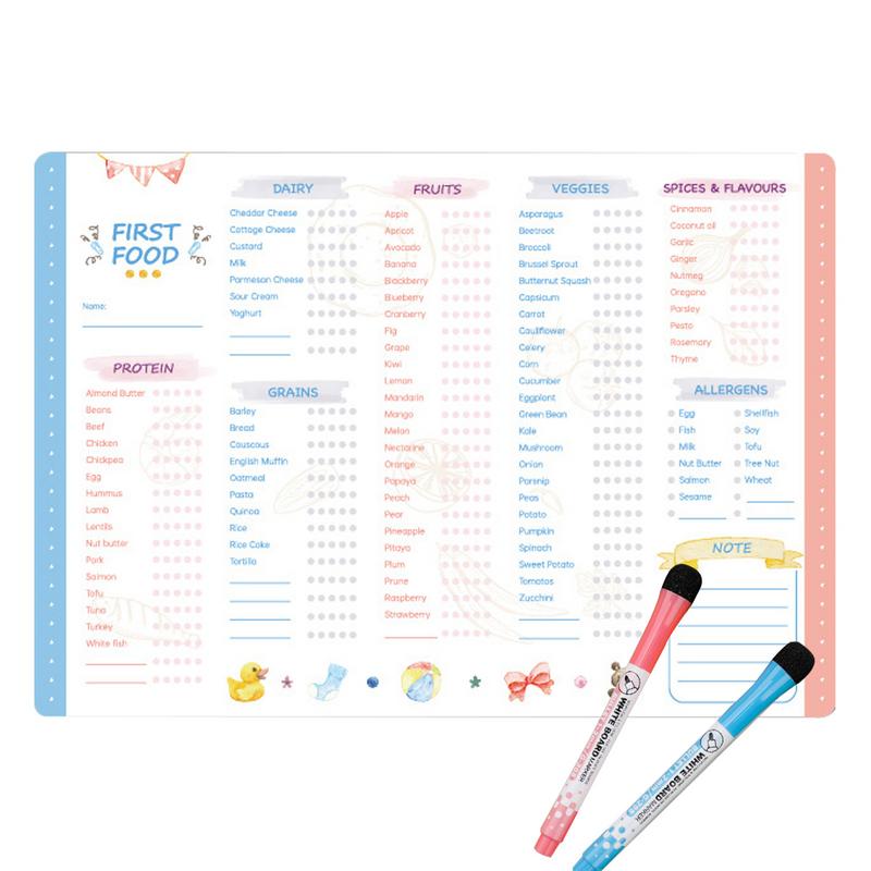 Baby Player Foods Tracker avec - Baby Food Tracker avis et prix