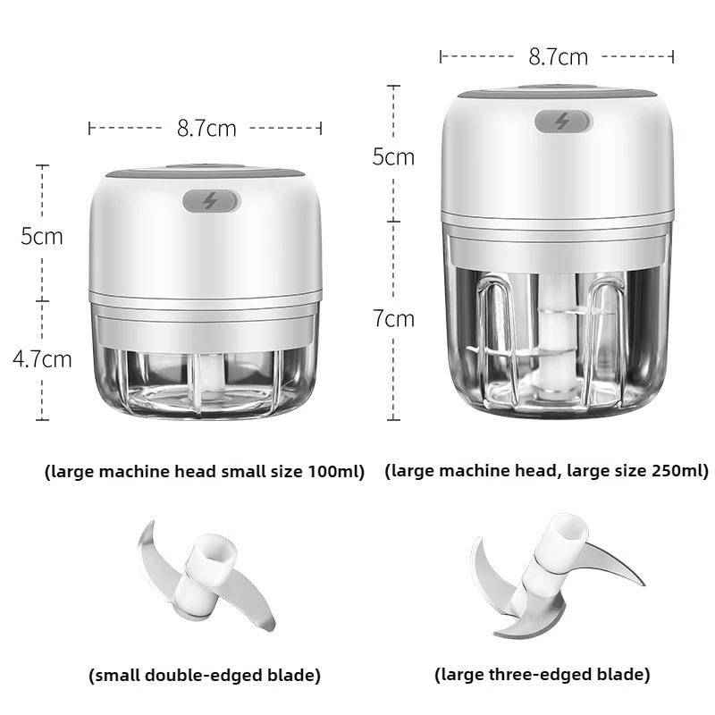 Mini hachoir à ail électrique  - Baby Kitchen Food avis et prix
