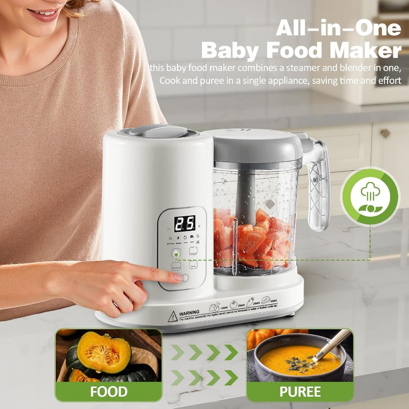 Robot Cuiseur Mixeur 4-en-1 po - Baby Food Healthy avis et prix