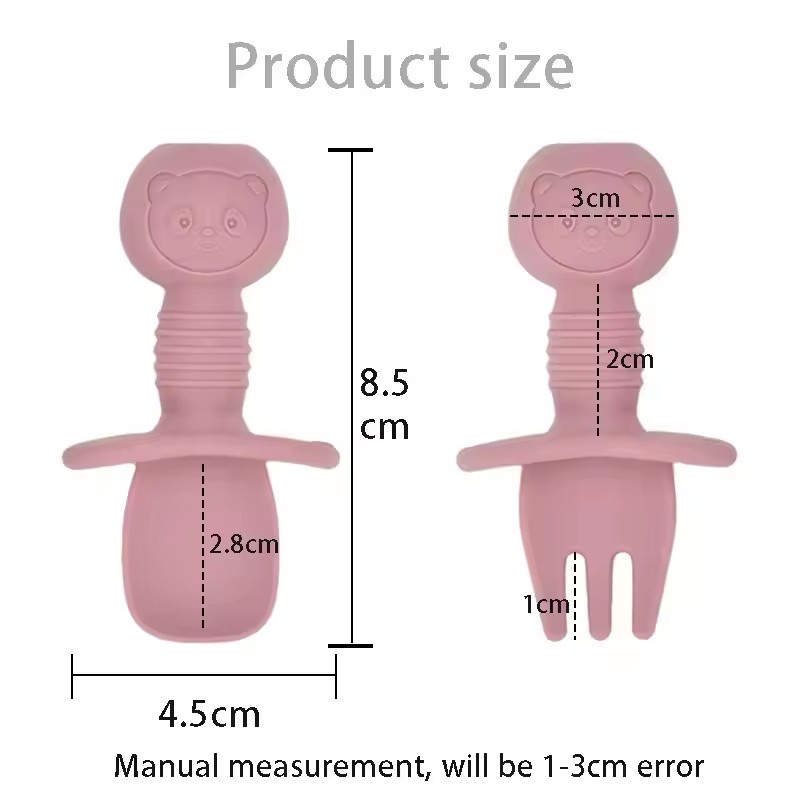 Cuillère fourchette en Silicon - Baby Food Guide avis et prix