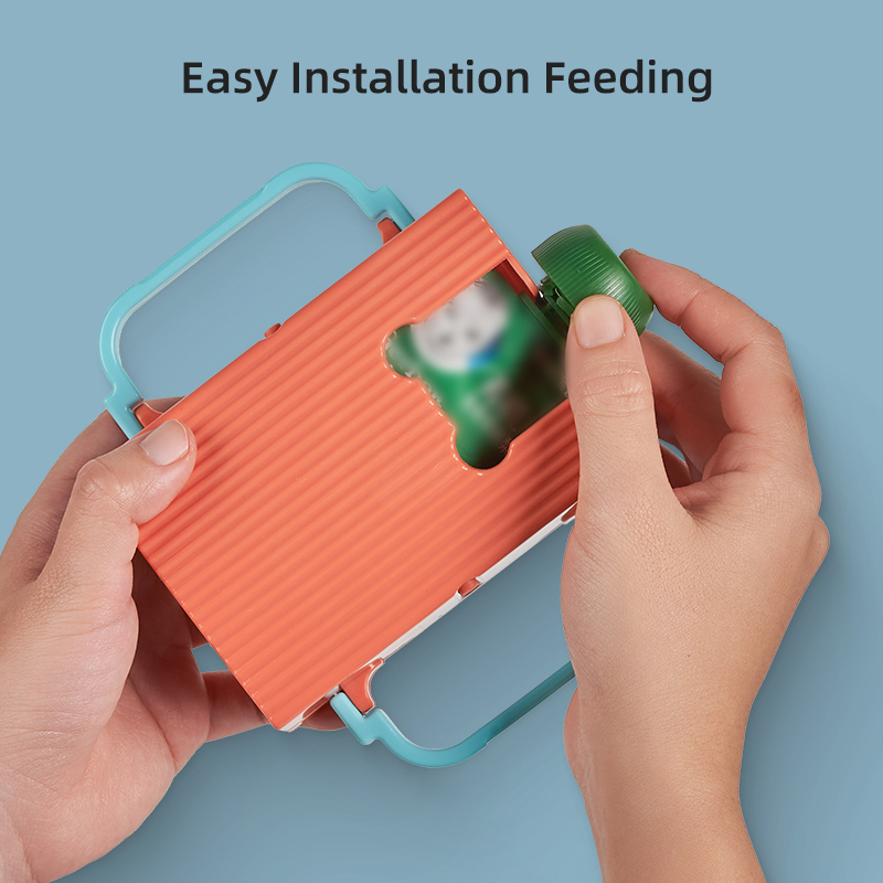 Support de boîte à jus réglabl - Baby Food Pouches Reusable avis et prix
