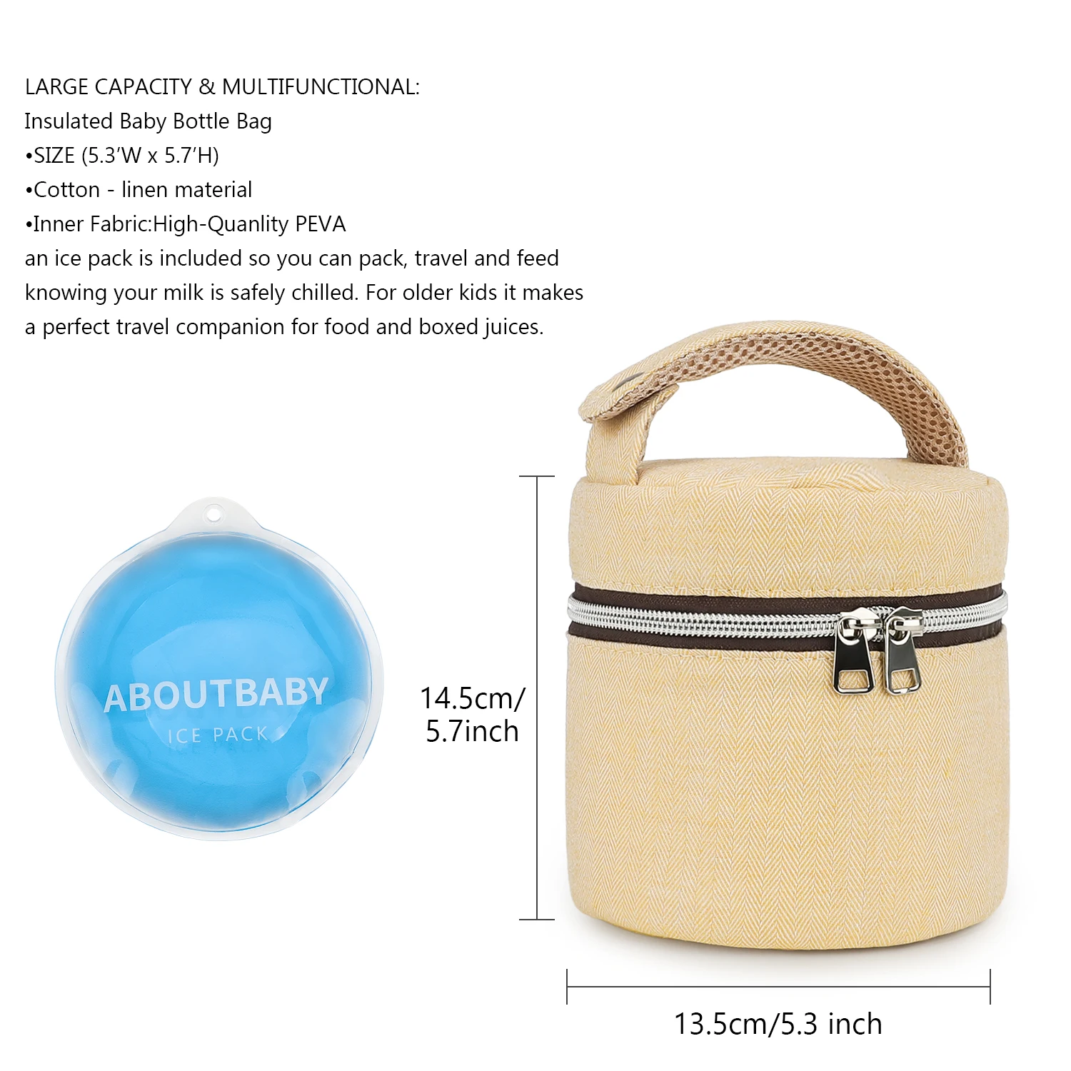 Sac à biberons imperméable à t - Baby Food Packaging avis et prix
