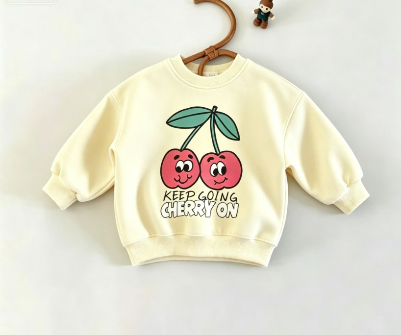 Sweat-shirt à col rond pour en - Baby Food Apple avis et prix